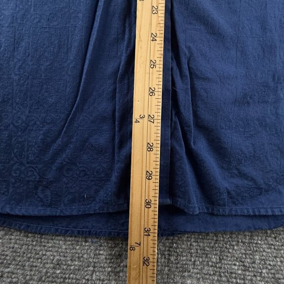 Robert Graham Blue 2XL Classic Fit Button Up Shirt Cotton Long Sleeve Paisley - Picture 4 of 14